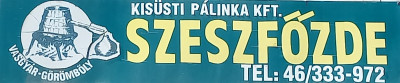 KISÜSTI PÁLINKA Kft. SZESZFŐZDE